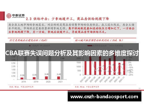 CBA联赛失误问题分析及其影响因素的多维度探讨